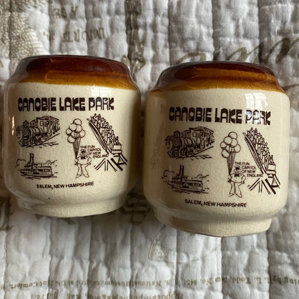 Canobie Lake Park Souvenir Salt and Pepper shakers